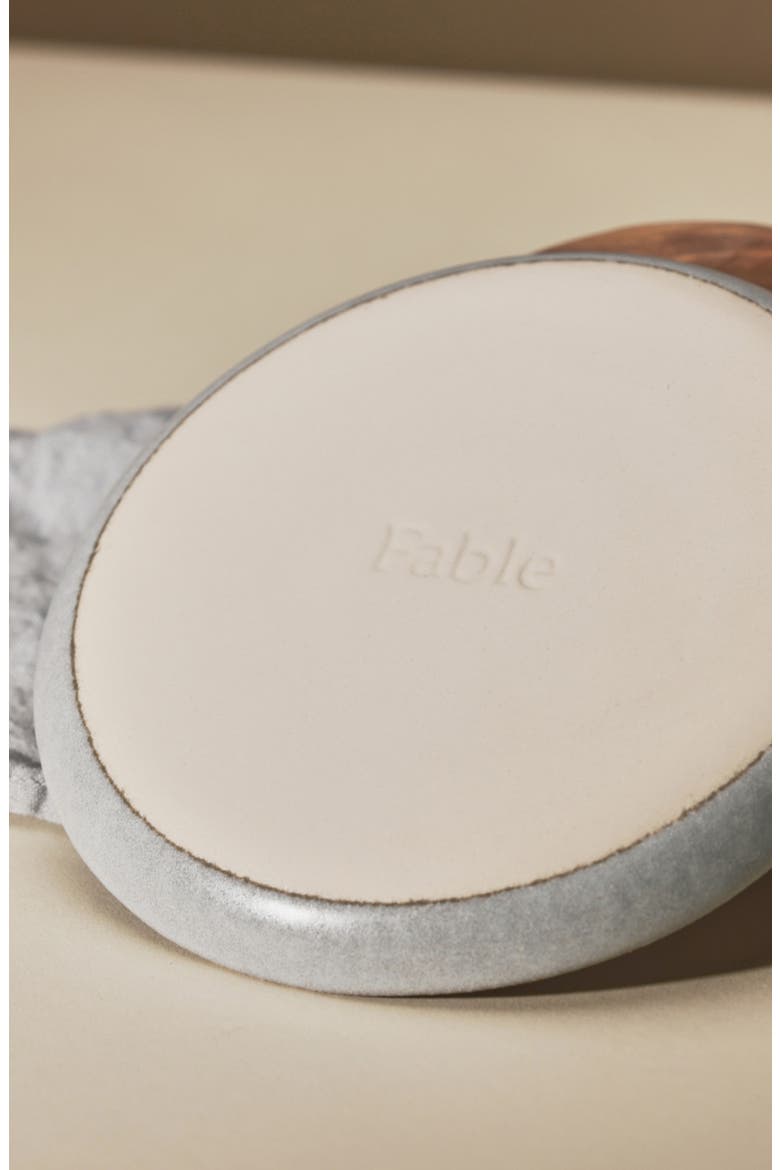 The Set of 4 Salad Plates, Alternate, color, STONE BLUE