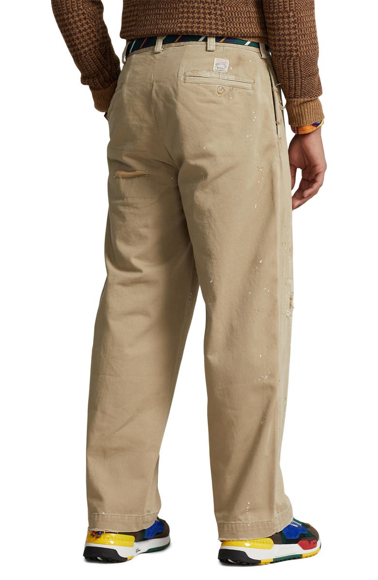 Polo Ralph Lauren Burroughs Twill Chino Pants, Alternate, color, Lattimer Repaired