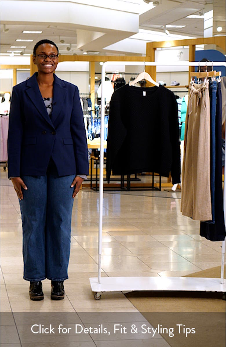 Ottoman Twill Sweater, sales video thumbnail