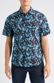 Tommy Bahama Bahama Coast Mix 'n' Sip IslandZone® Short Sleeve Button-Up Shirt
