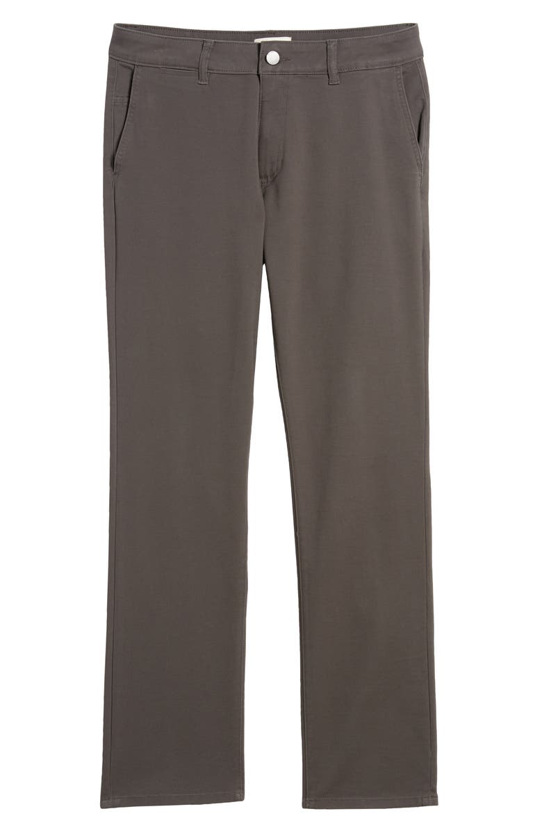 DL1961 Ivan Slim Fit Twill Pants, Alternate, color, Dark Grey (Twill)
