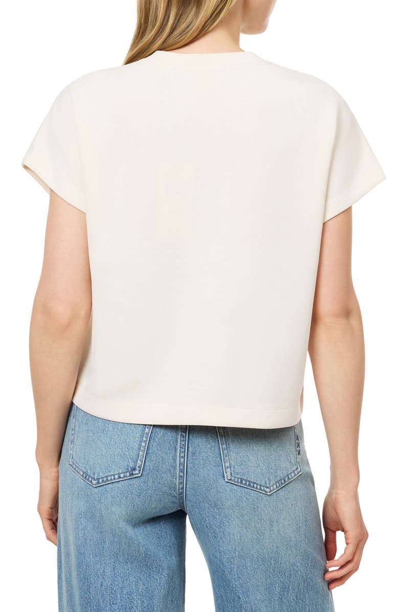Scotch & Soda Curved Sleeve T-Shirt, Alternate, color, Whitecap Grey