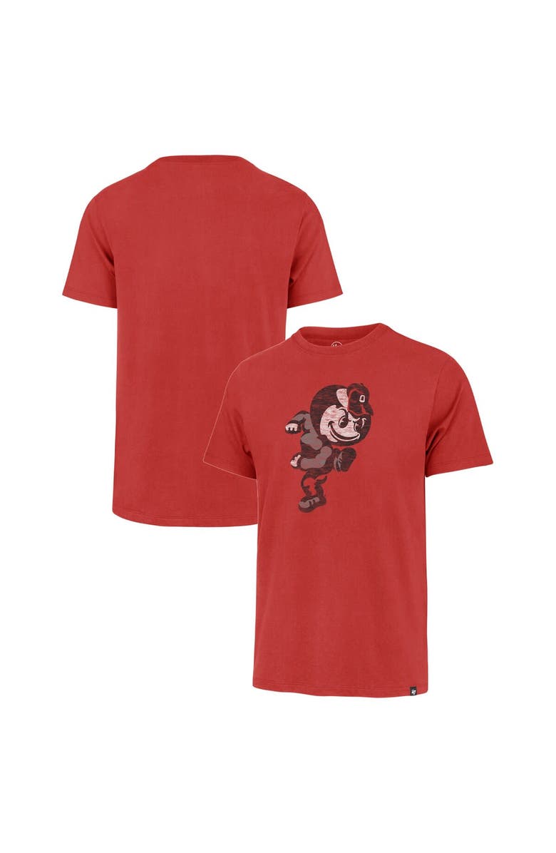 '47 Men's '47 Scarlet Ohio State Buckeyes Premier Franklin T-Shirt, Main, color,