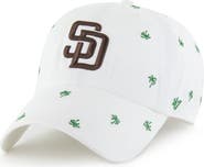 '47 Women's '47  White San Diego Padres Confetti Clean Up Adjustable Hat