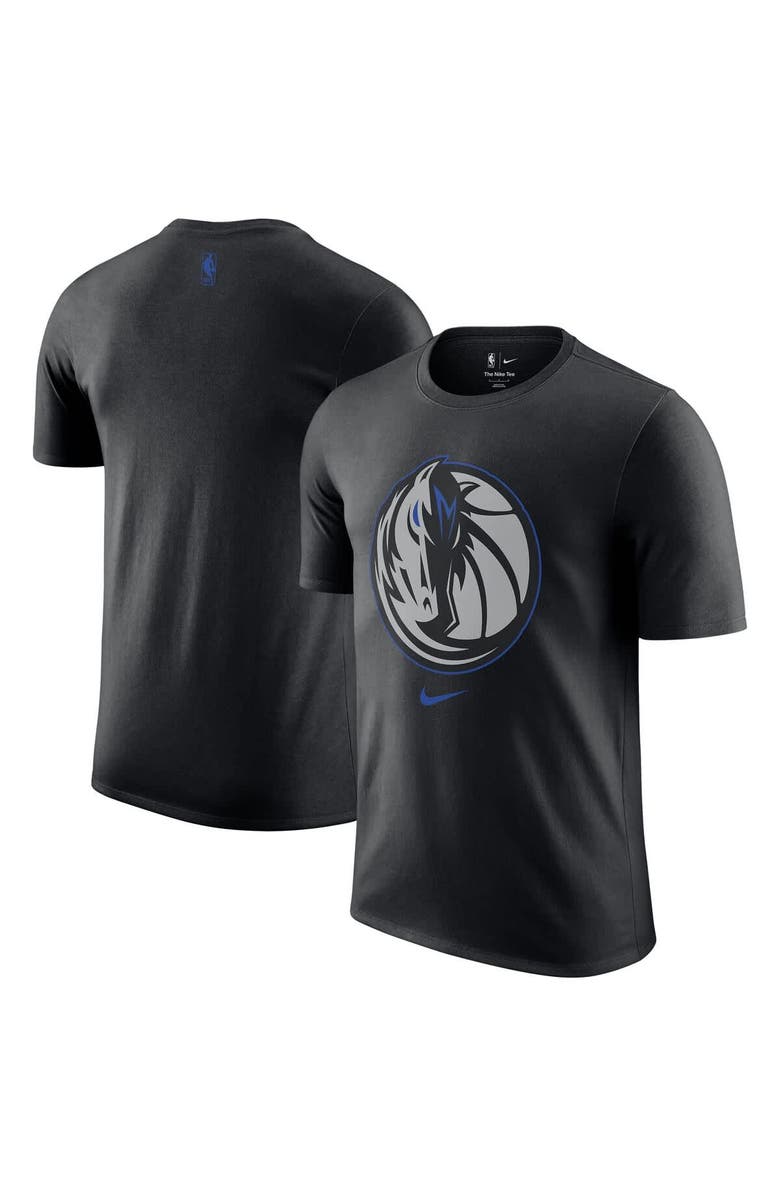 Nike Men's Nike  Black Dallas Mavericks 2025/26 City Edition Remix Essential Logo T-Shirt, Main, color, Black