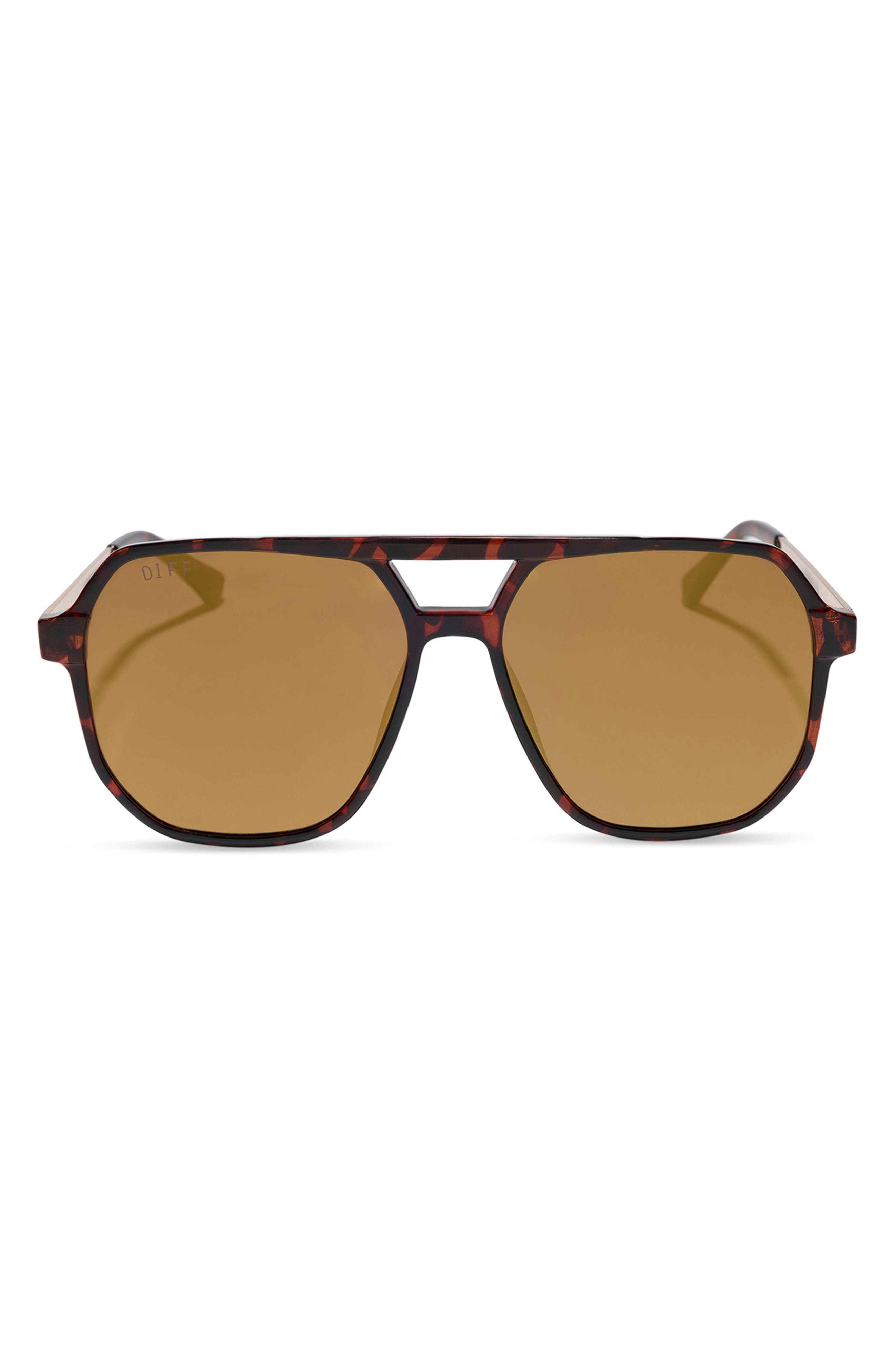 DIFF 59mm Landon Aviator Sunglasses