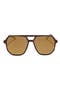 selected Dark Tortoise Brown Light Gold