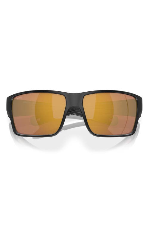 Costa Del Mar 63mm Mirrored Polarized Oversize Square Sunglasses