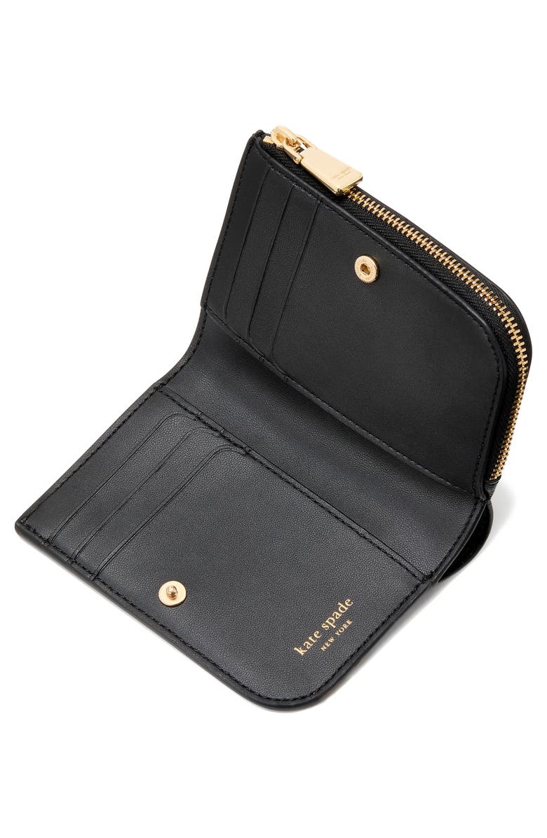 Kate Spade New York small devin saffiano leather card case, Alternate, color,