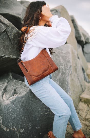 Melissa Leather Crossbody Bag