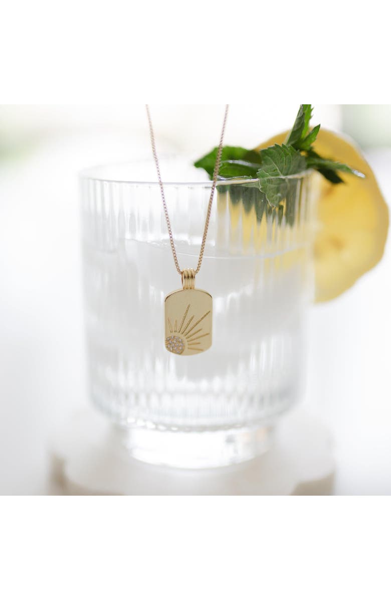Ivy & Pearl Co. You Are My Sunshine, Alternate, color, Gold