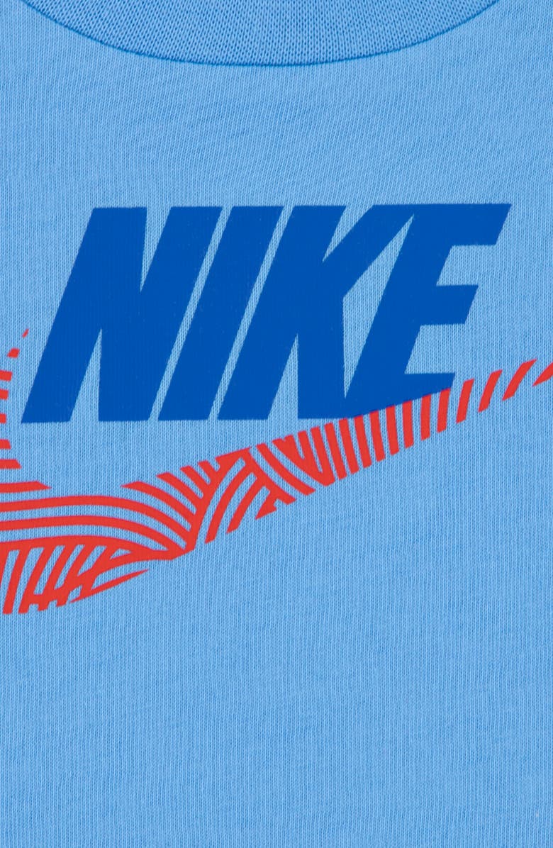 Nike Sportswear Logo T-Shirt & French Terry Shorts Set, Alternate, color, Game Royal