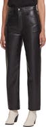 AGOLDE '90s Pinch Waist Recycled Leather High Waist Pants