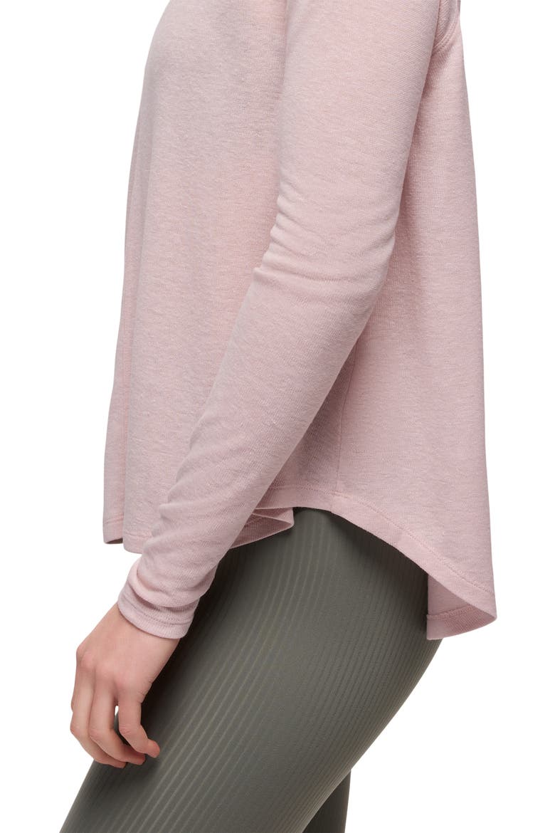 New Moon Long Sleeve T-Shirt, Alternate, color, HUSH