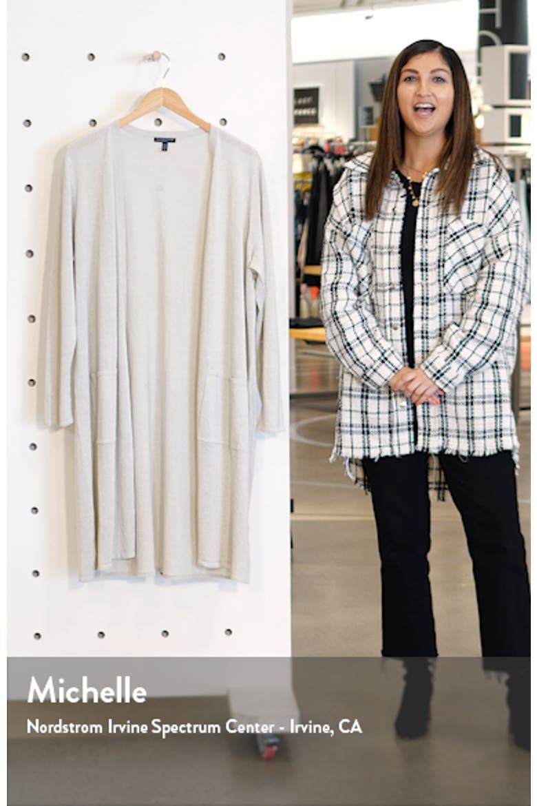 Metallic Flecked Long Cardigan video