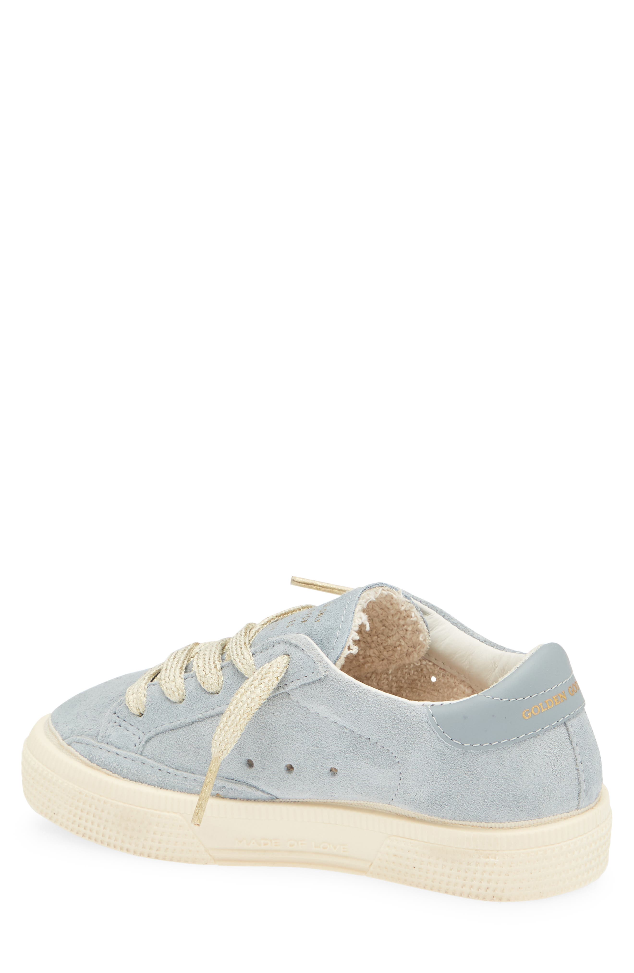 Kids' May Sneaker, Alternate, color, QUARRY/ SILVER BLUE