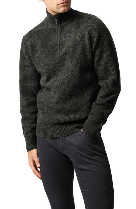 Robbies Road Quarter Zip Sweater