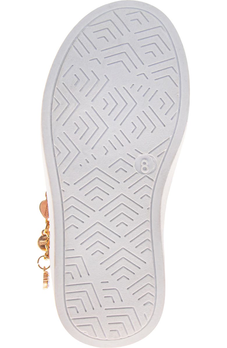 Badgley Mischka Collection Kids' Kensie Sneaker, Alternate, color, White