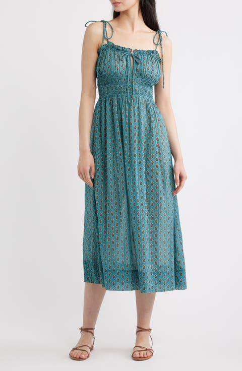 Rhoda Cotton Midi Dress