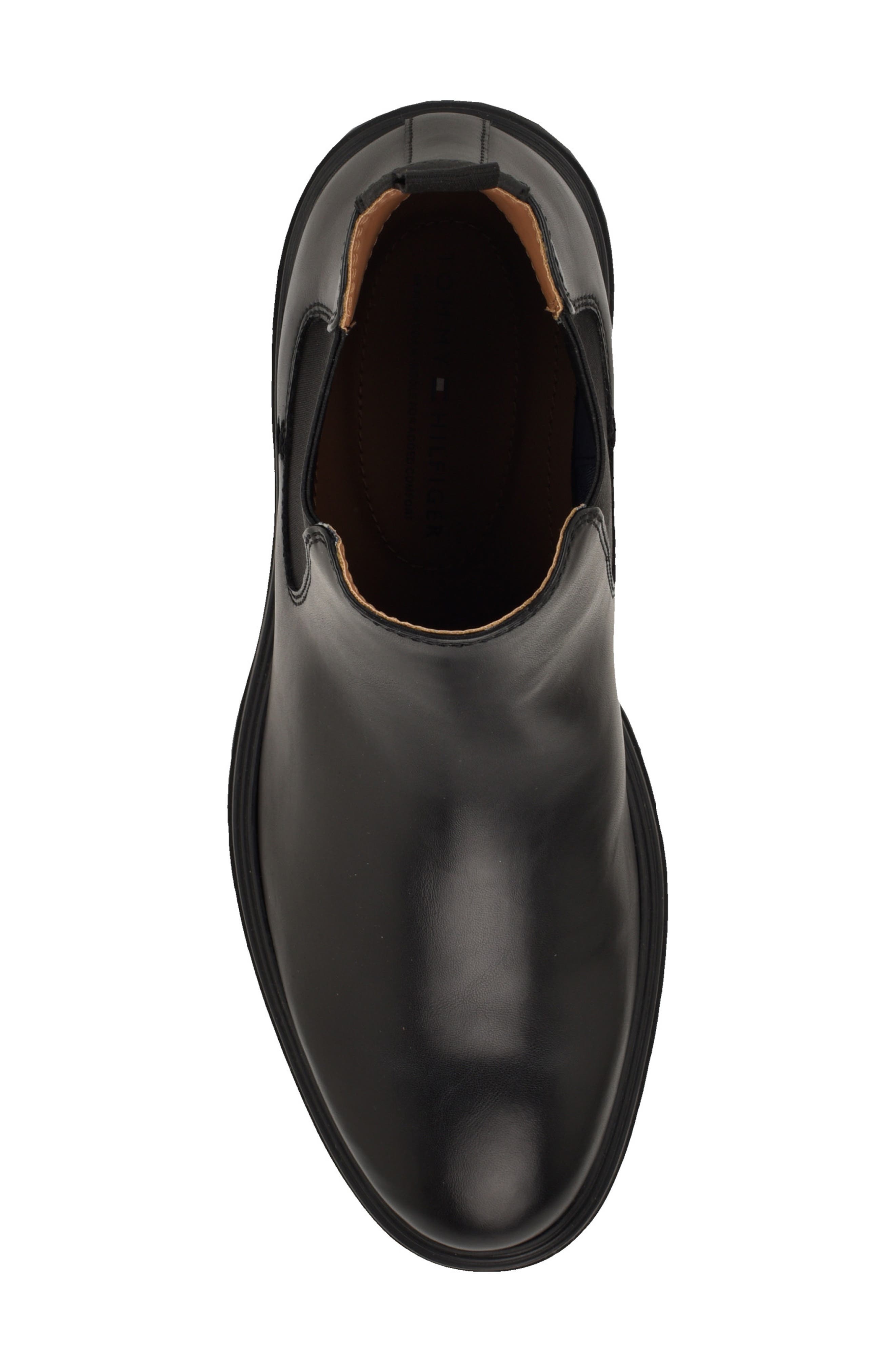 Tommy Hilfiger Gainsly Chelsea Boot, Alternate, color, Black