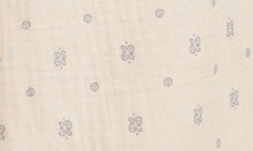 Lucky Brand Bandana Print Gauzy Wide Leg Jumpsuit