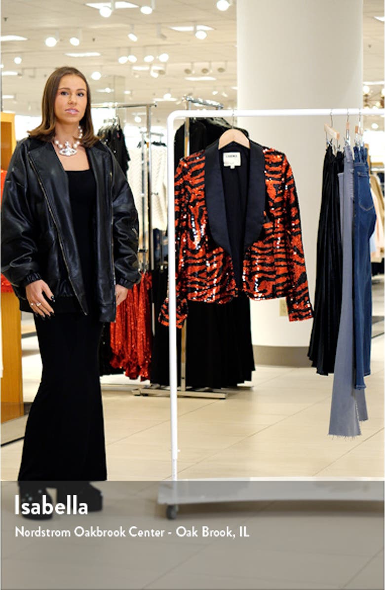 Yuna Sequin Blazer, sales video thumbnail