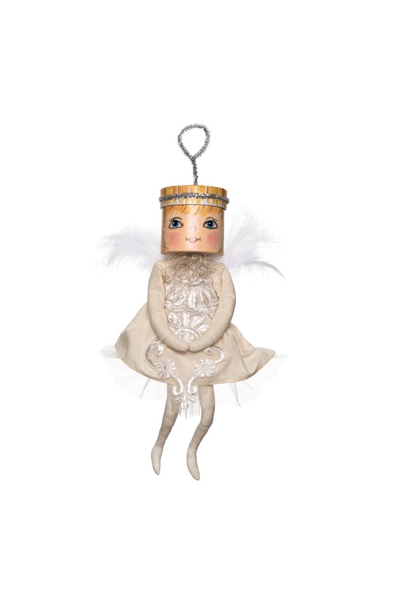 Angelisa Joe Spencer Gathered Traditions Figurine, Main, color, White