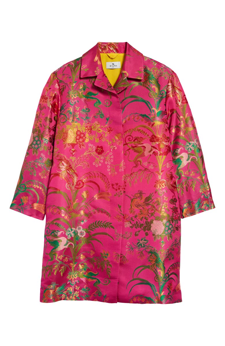Etro Pago Floral Brocade Topper, Main, color, 