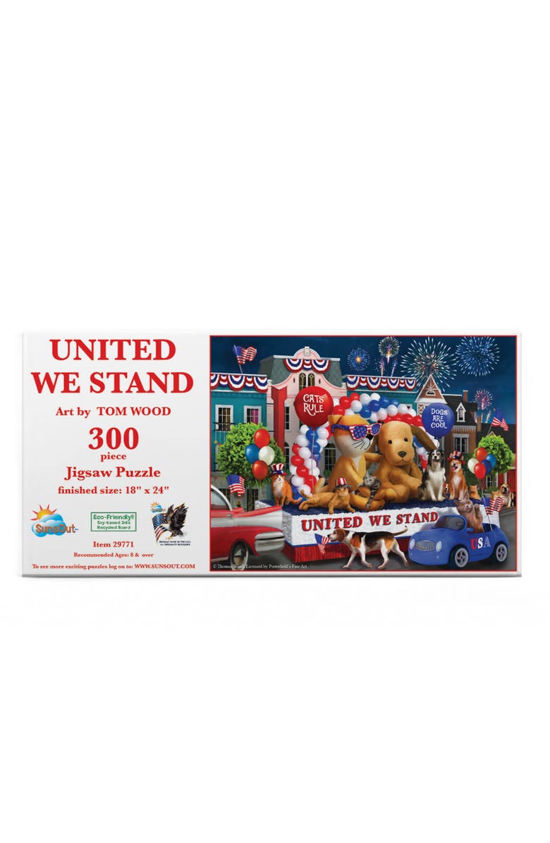 Sunsout United We Stand 300 piece Jigsaw Puzzle for Adults, Alternate, color, Multicolor