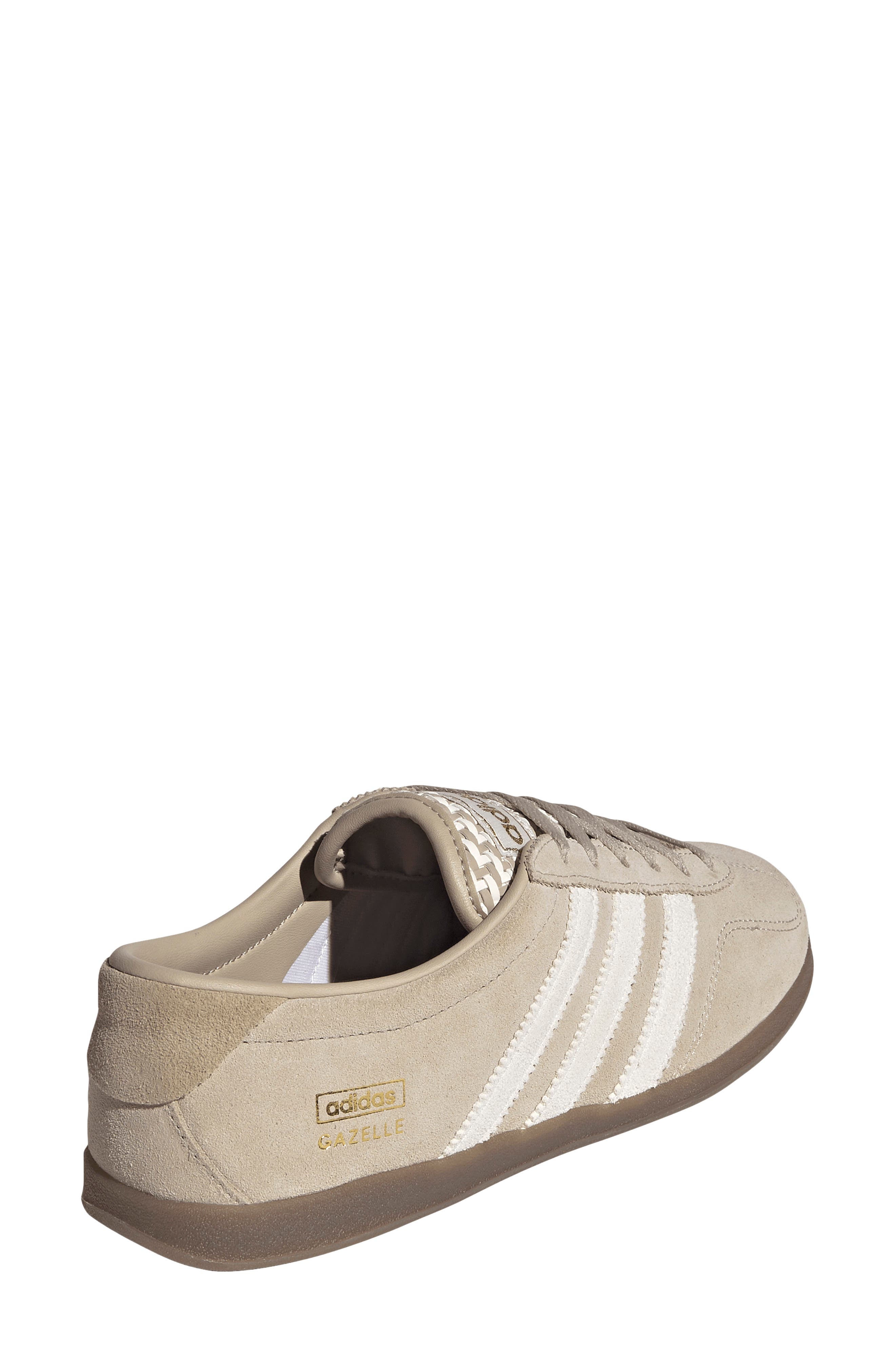 Gazelle Low Pro Sneaker, Alternate, color, KHAKI THREE/OFF WHITE/GUM5