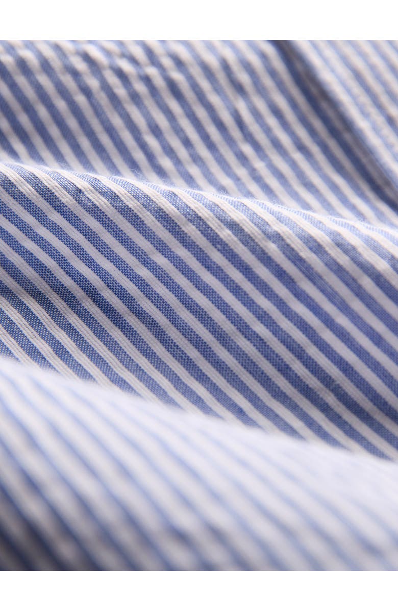 Celtic & Co. Side Split Striped Shirt, Alternate, color, Blue Stripe