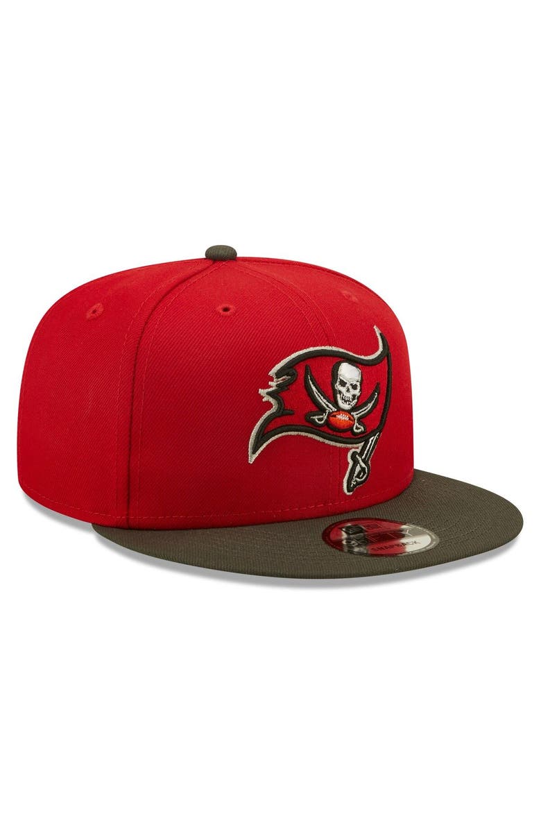 New Era Men's New Era  Red/Pewter Tampa Bay Buccaneers  Flawless 9FIFTY Snapback Hat, Alternate, color, 