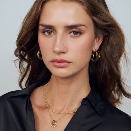 Sif Jakobs Jewellery Necklace Spirale Pianura In Gold