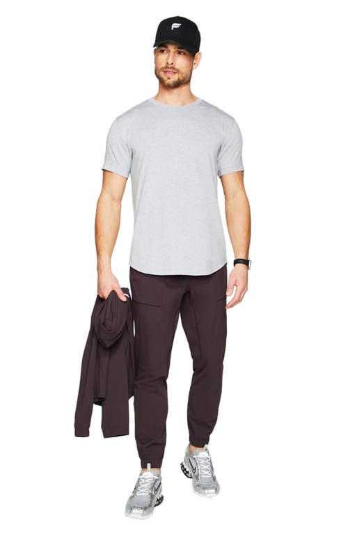 Fabletics The 24-7 Tee Curved Hem In Gray