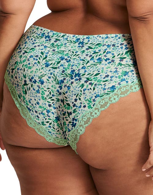 Adore Me Alexis Hipster Panties In Green