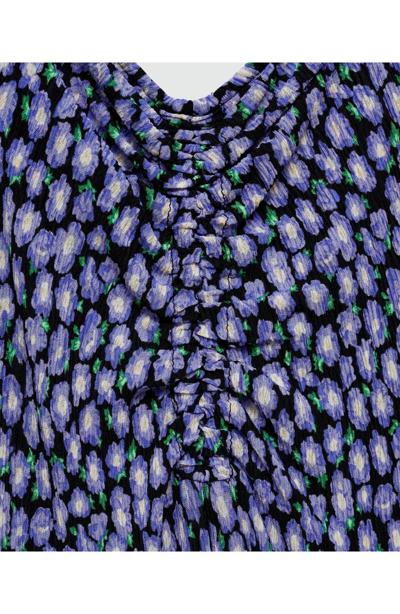 MANGO Floral Midi Sundress, Alternate, color, 