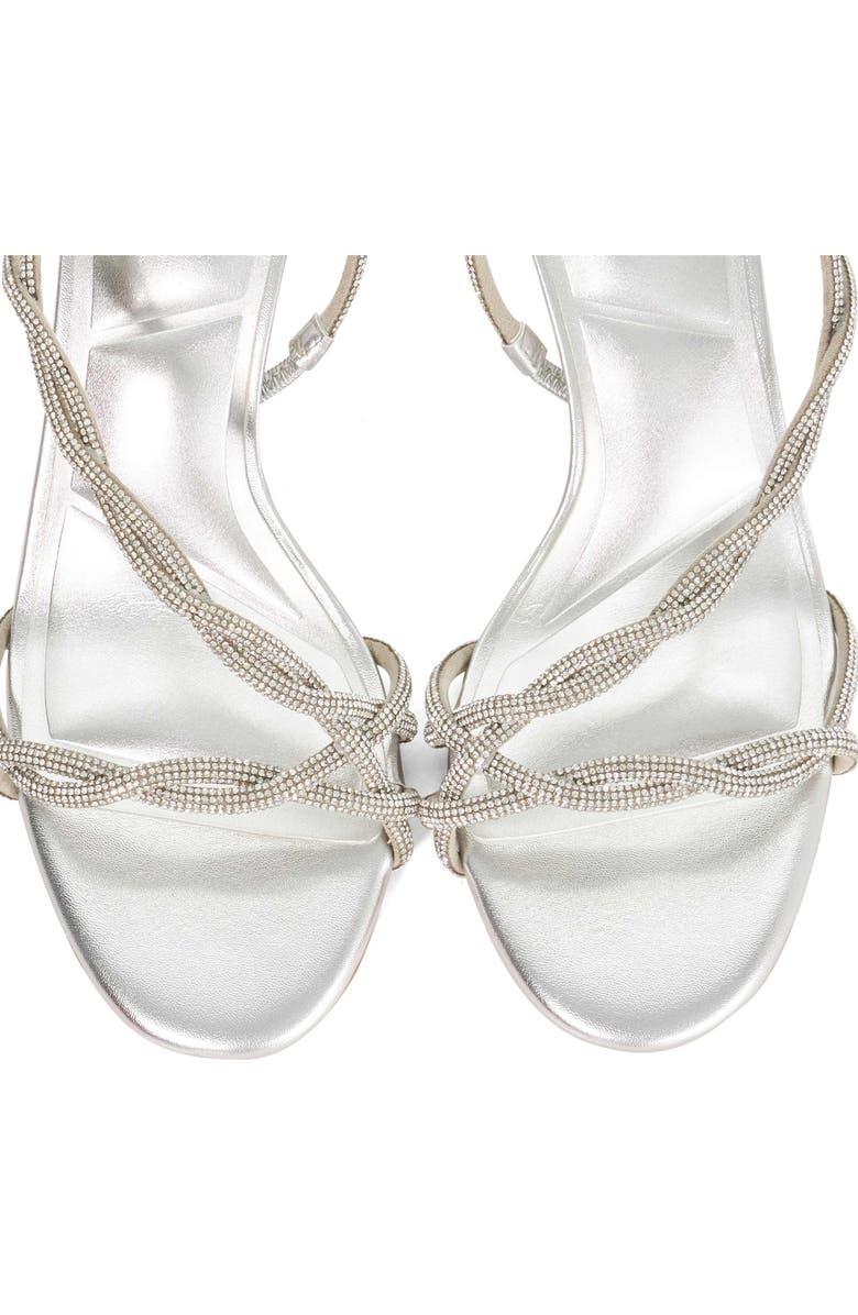 Dune London Milene Slingback Sandal, Alternate, color, Silver