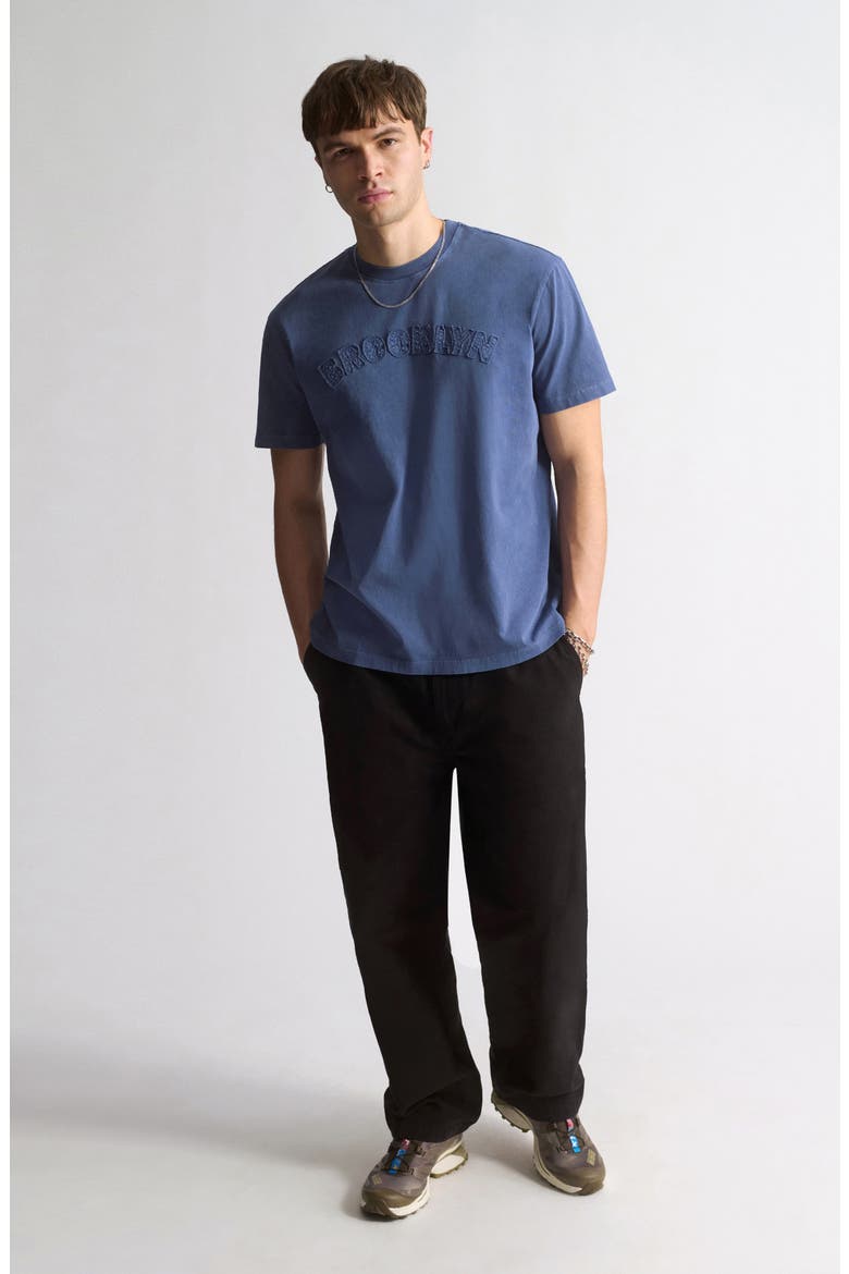 Medieval Cotton Graphic T-Shirt, Alternate, color, MEDIEVAL BLUE