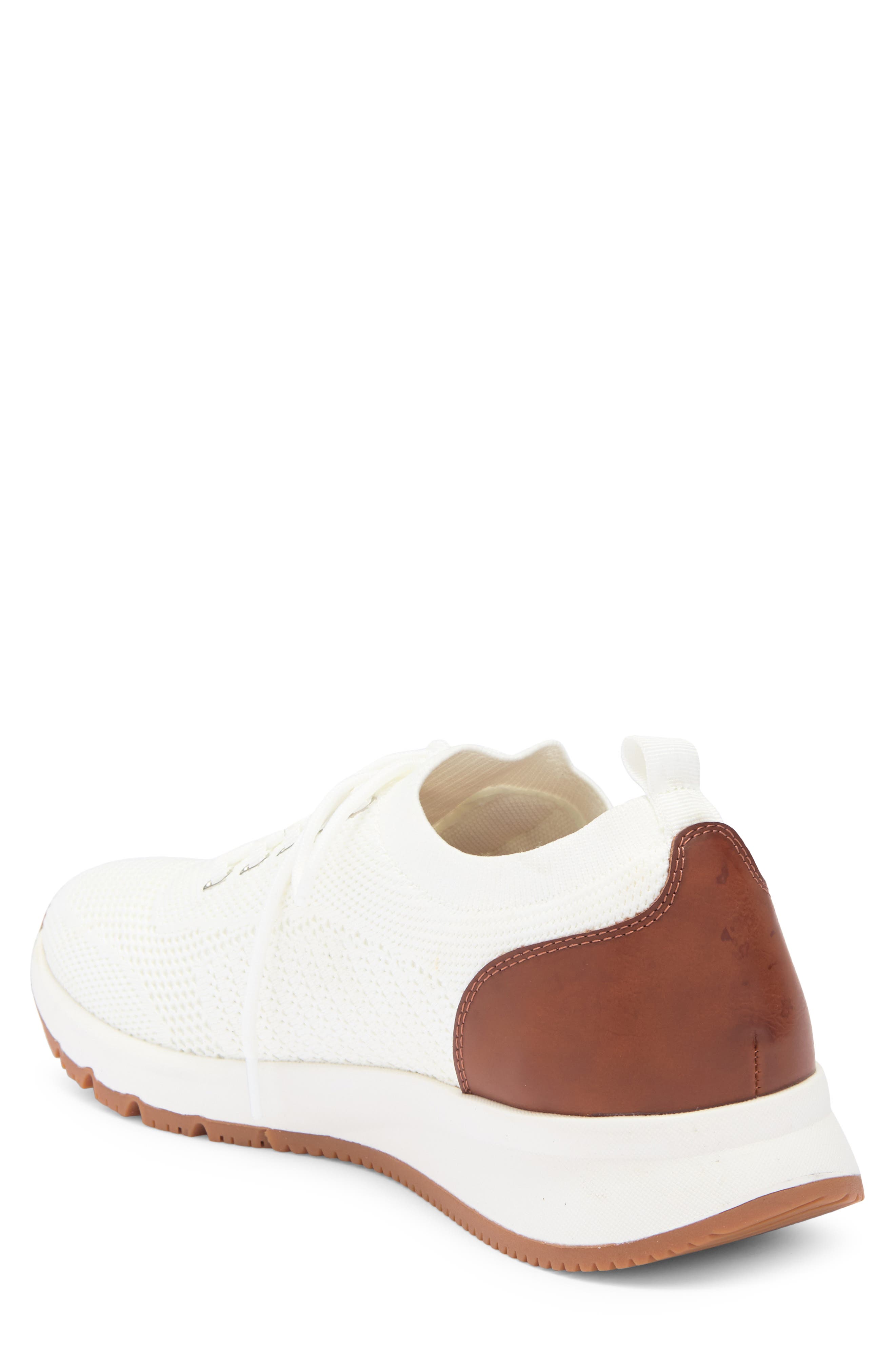 NORDSTROM RACK Dawson Knit Sneaker, Alternate, color, White
