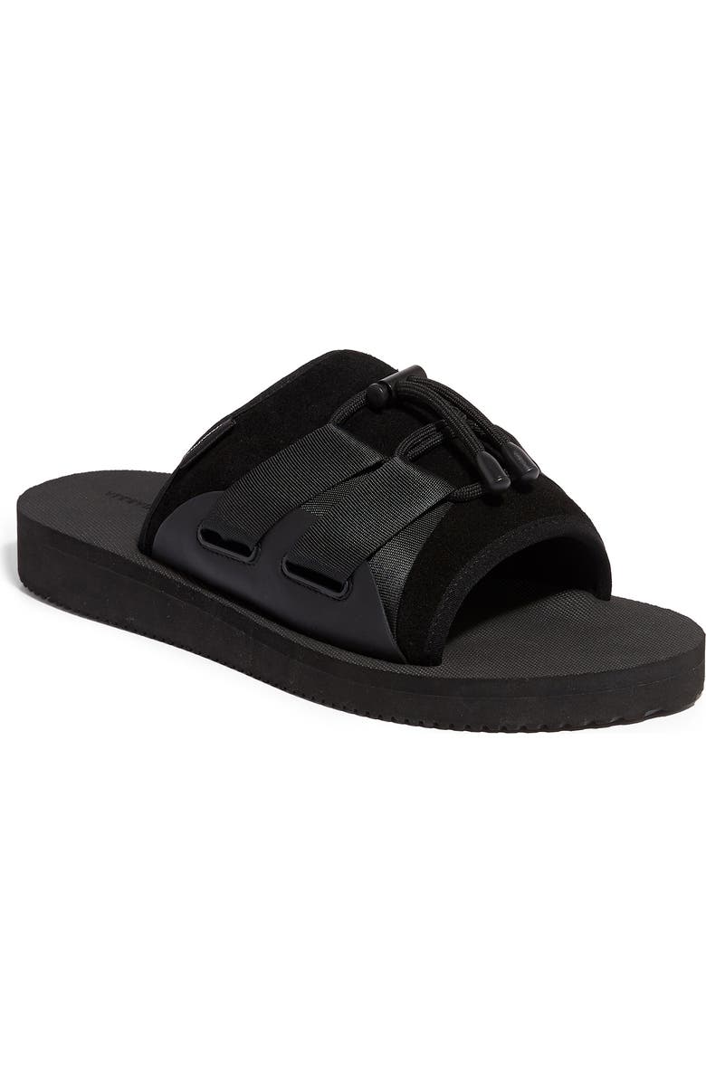 AllSaints Ryder Slide Sandal, Main, color,
