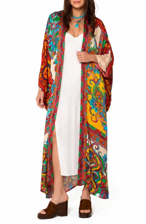 Medallion Print Duster