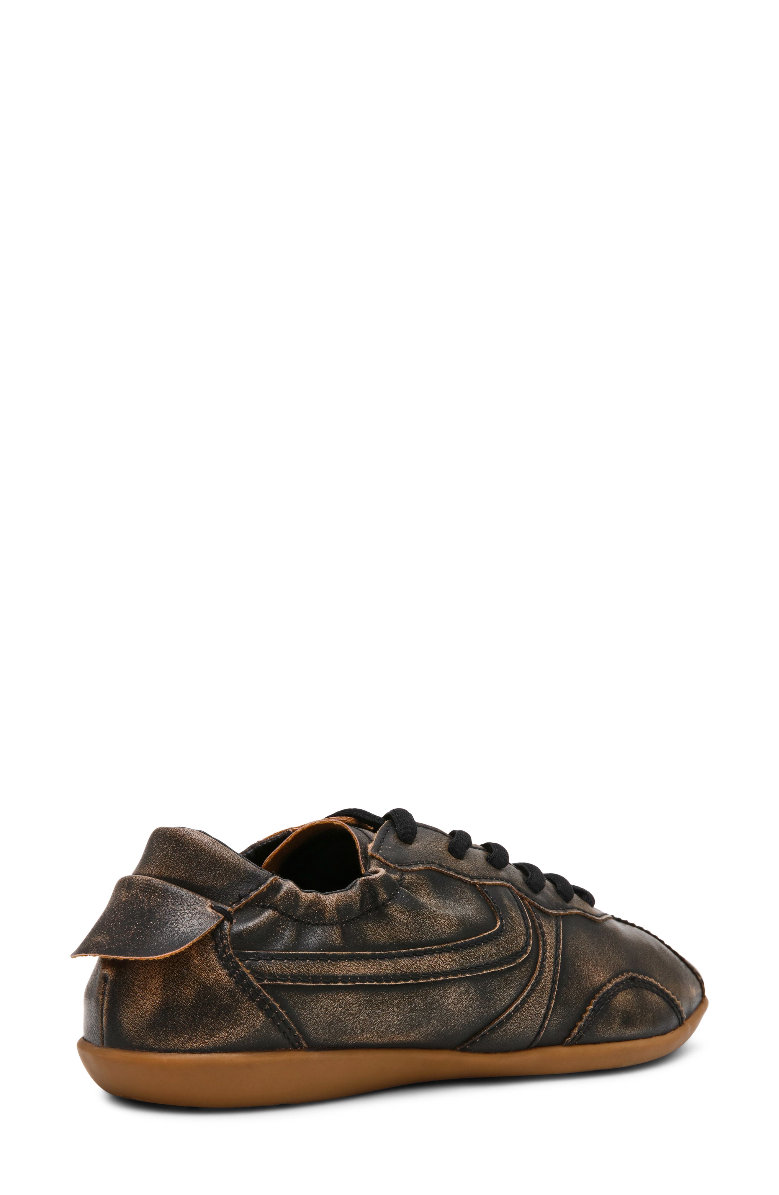 Khaia Sneaker, Alternate, color, BROWN DISTRESSED