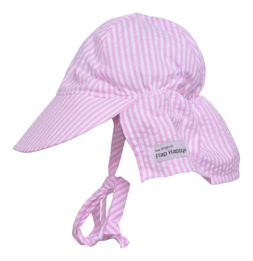 Pink Stripe Seersucker