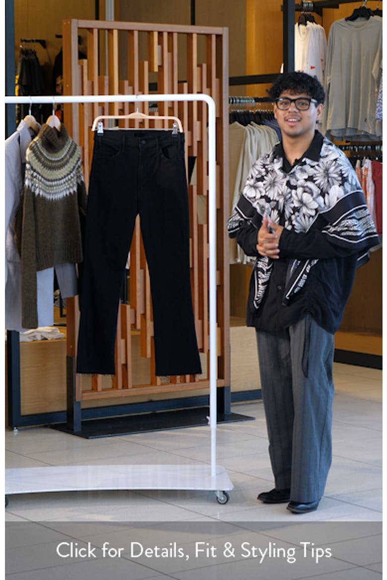 The Hustler High Waist Ankle Fray Jeans video