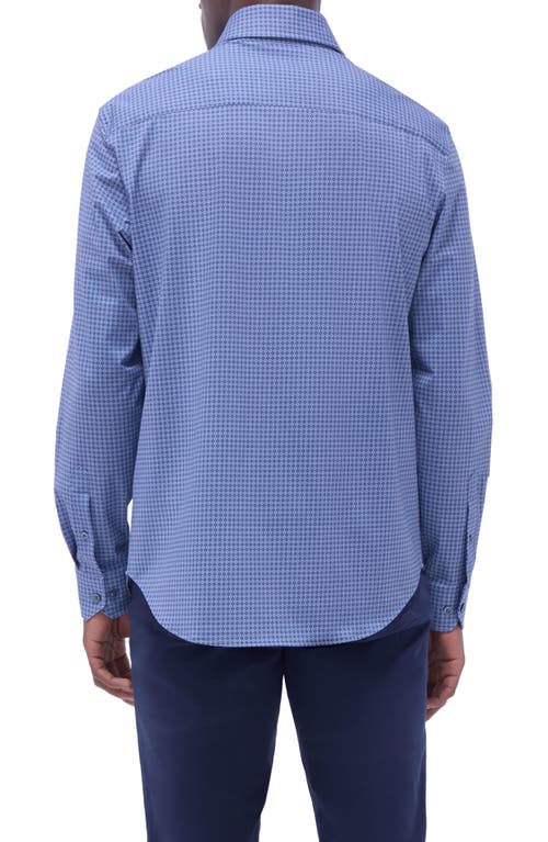 Bugatchi Devon Ooohcotton® Geo Print Button-up Shirt