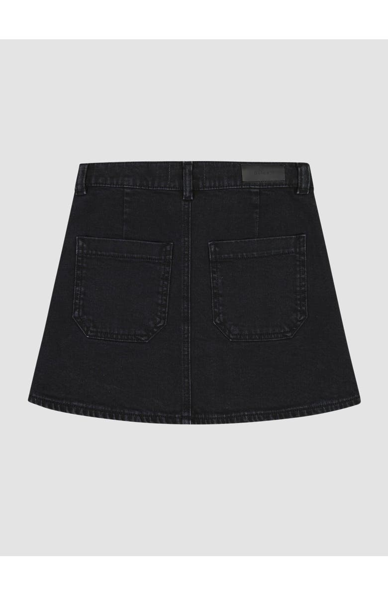 DL1961 Jenny Mini Skirt Nightshade, Alternate, color, Nightshade