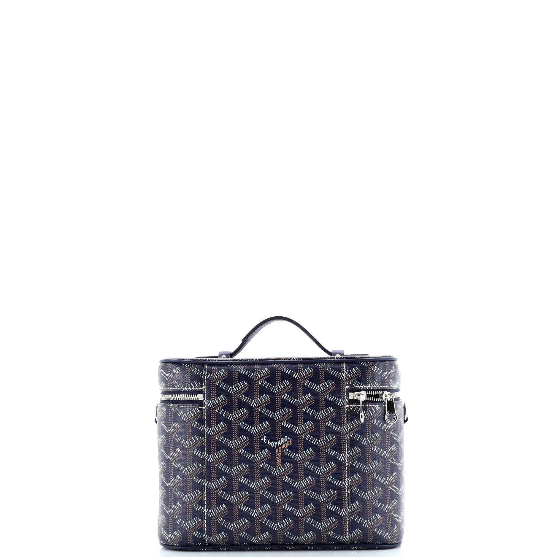 Pre-Owned Goyard Muse Vanity Case Coated Canvas, Alternate, color, 