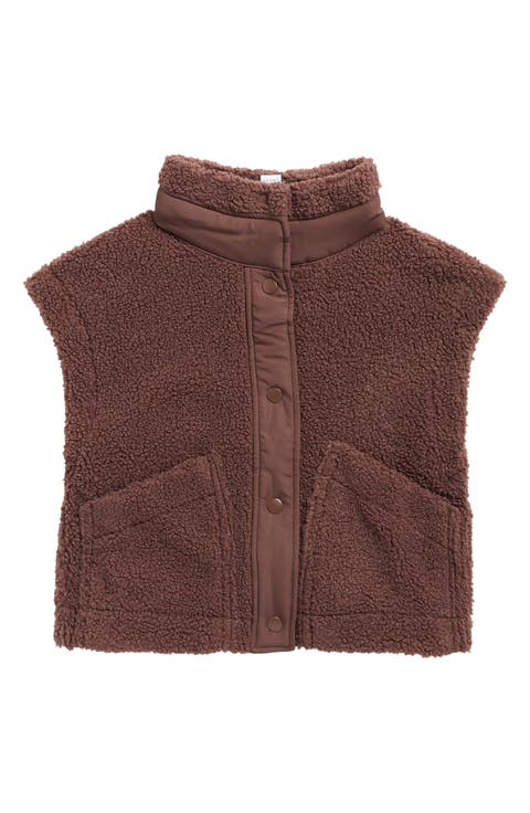 Kids' High Pile Fleece Vest