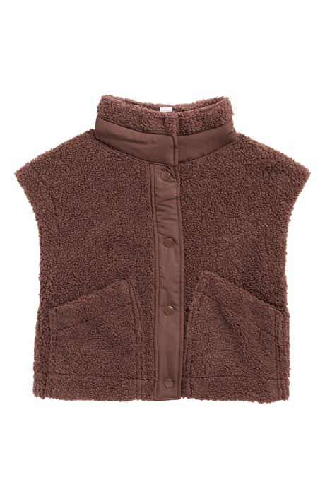 Kids' High Pile Fleece Vest