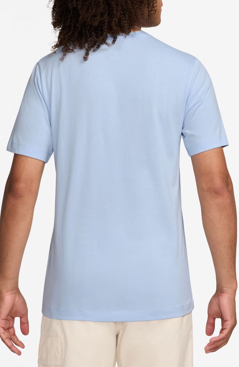 Jordan Flight Essentials Cotton Graphic T-Shirt, Alternate, color, Hydrogen Blue/ Sail/ Blue